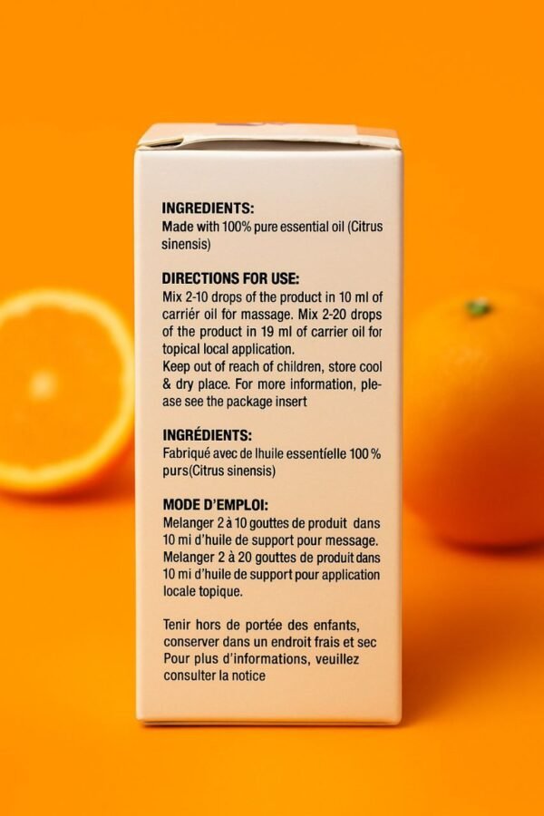 Orange Essential Oil Ingredients